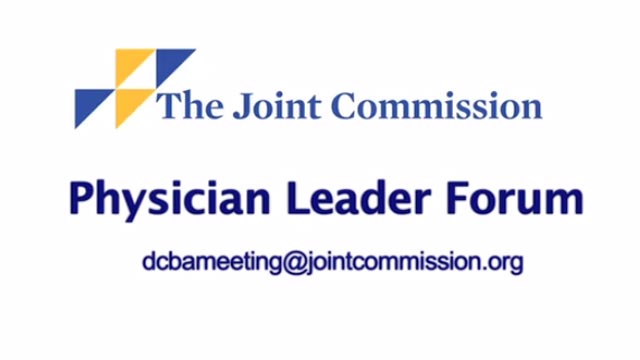 Physician leader forum