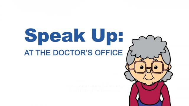 Speak Up At The Doctors Office