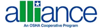 Alliance an OSHA Cooperative Program