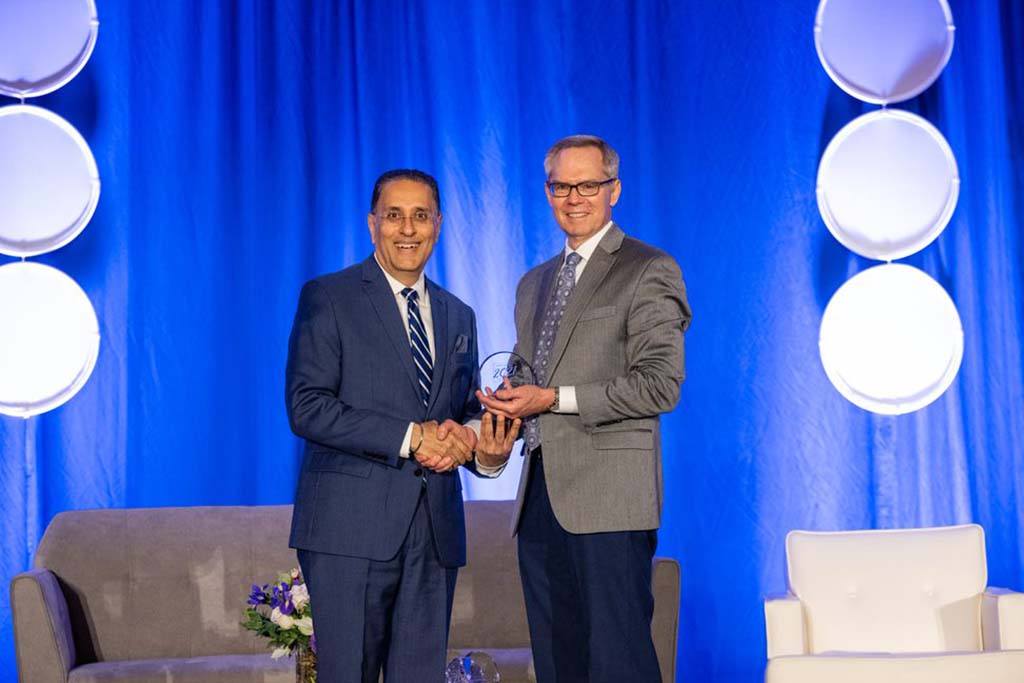 Eisenberg Ceremony Feb 2023 Baker Singh 2021 recipient