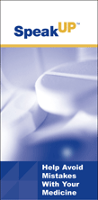 Help Avoid Mistakes With Your Medicine brochure