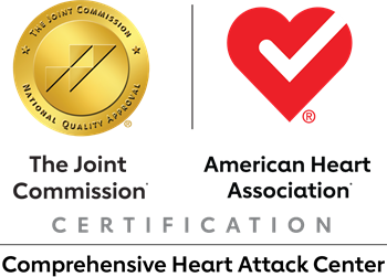 The Joint Commission and the American Heart Association logos