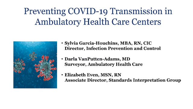 Preventing COVID-19 Transmission in Ambulatory Health Care Centers