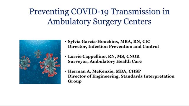 COVID 19 AMB surgery centers