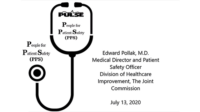 Talking a bout step # 4 with Ed Pollak on people for patient safety.