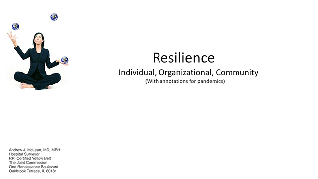 Resilience individual organizational community