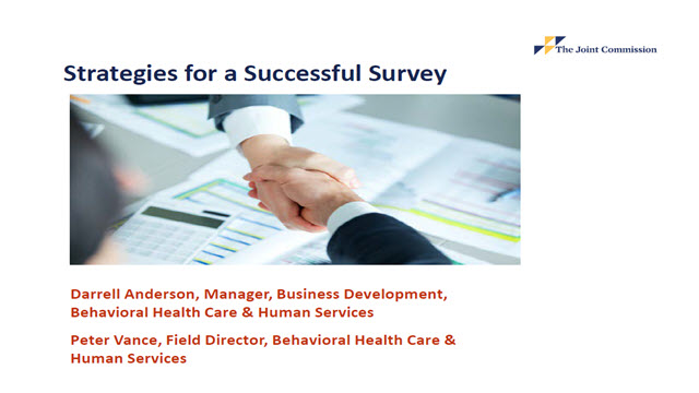 Strategies for a Successful Initial Behavioral Health Survey