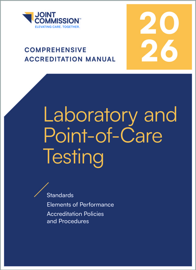 2026 Comprehensive Accreditation Manual for Laboratory and Point-of ...