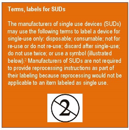 Terms, labels for SUDs