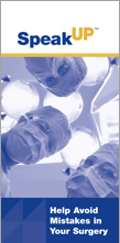 Help Avoid Mistakes With Your Surgery brochure